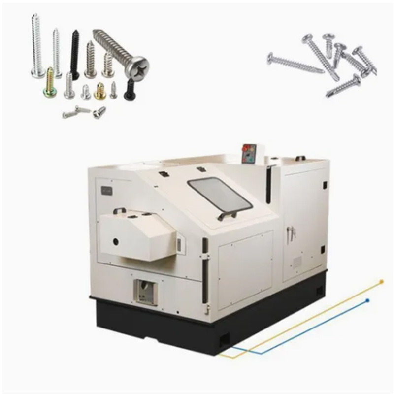 Machine de fabrication de vis industrielle